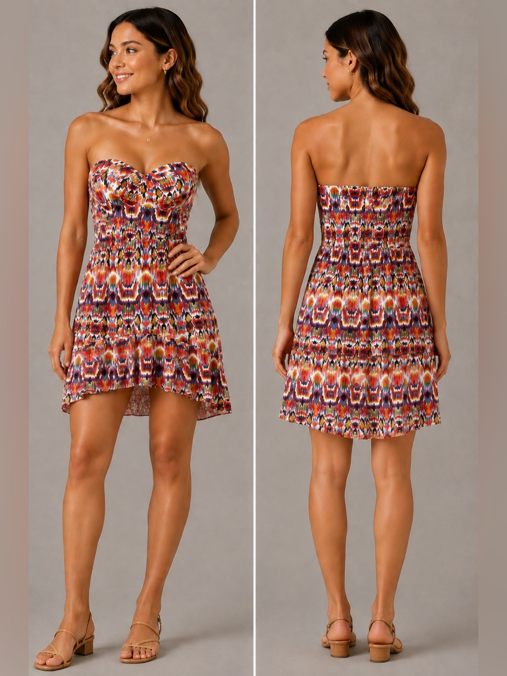 BB Dakota high low tube dress small
